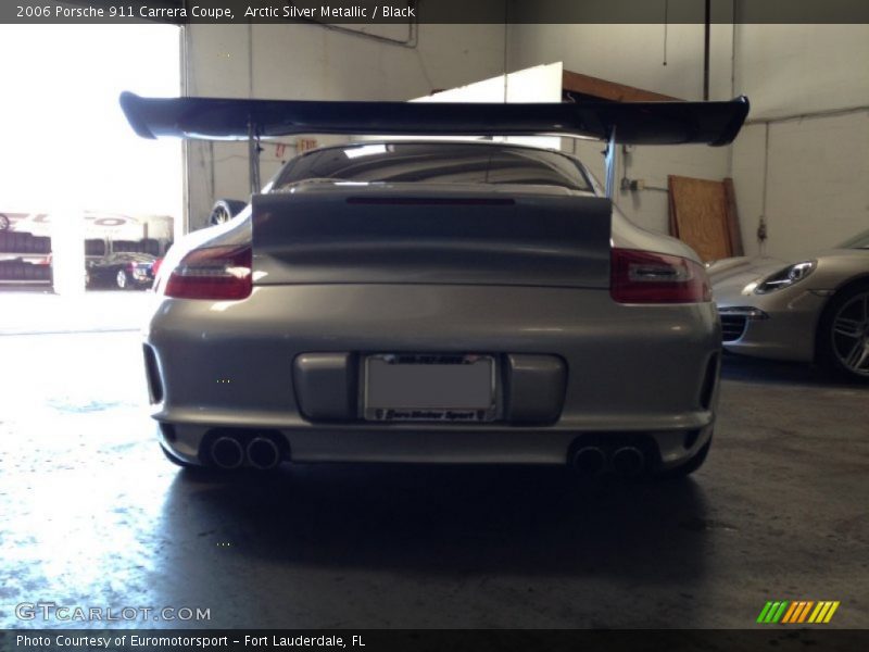 Arctic Silver Metallic / Black 2006 Porsche 911 Carrera Coupe