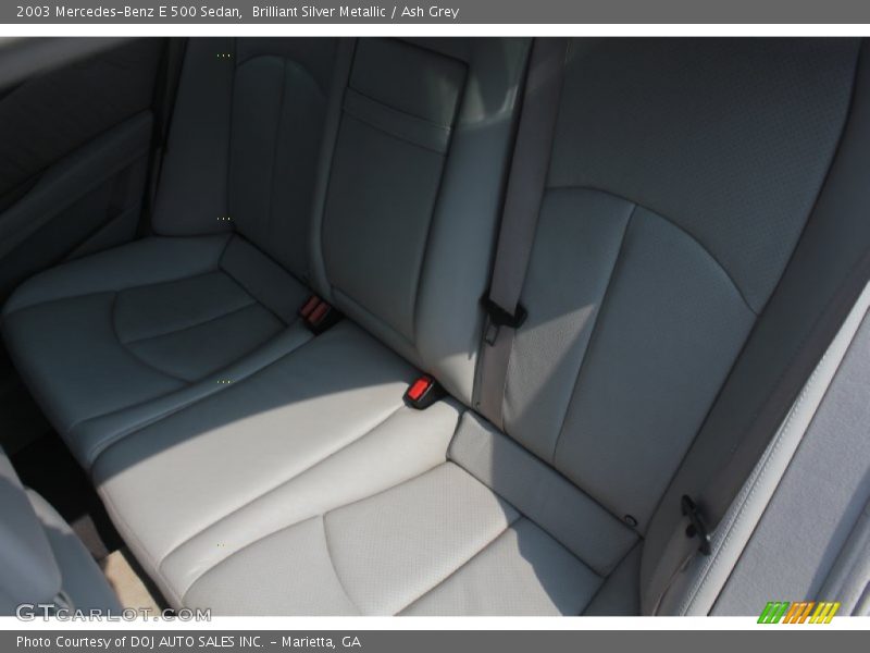 Brilliant Silver Metallic / Ash Grey 2003 Mercedes-Benz E 500 Sedan
