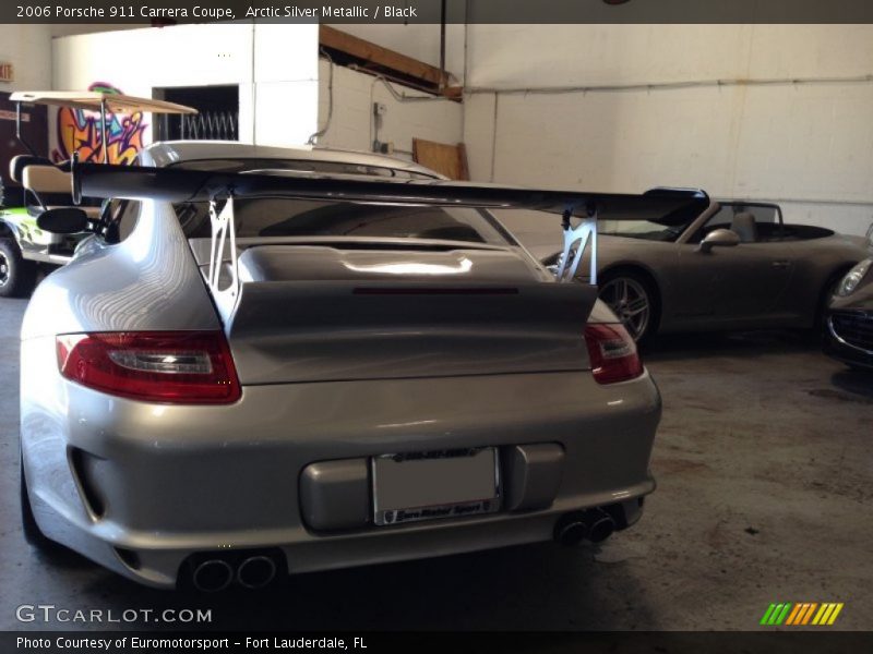 Arctic Silver Metallic / Black 2006 Porsche 911 Carrera Coupe