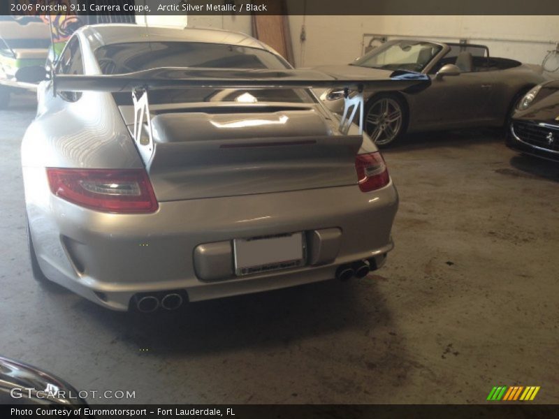 Arctic Silver Metallic / Black 2006 Porsche 911 Carrera Coupe