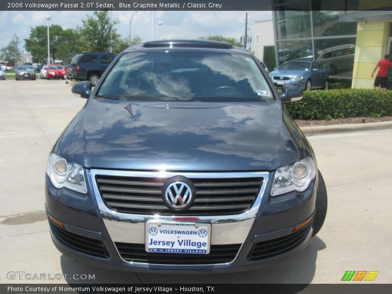 Blue Graphite Metallic / Classic Grey 2006 Volkswagen Passat 2.0T Sedan