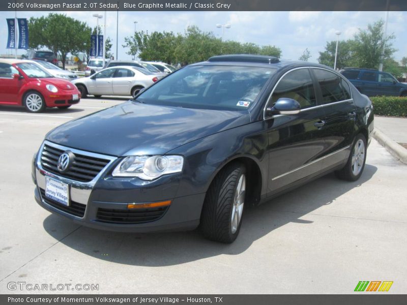 Blue Graphite Metallic / Classic Grey 2006 Volkswagen Passat 2.0T Sedan