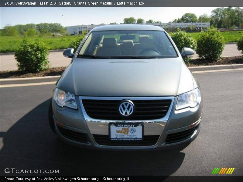 Granite Green Metallic / Latte Macchiato 2006 Volkswagen Passat 2.0T Sedan