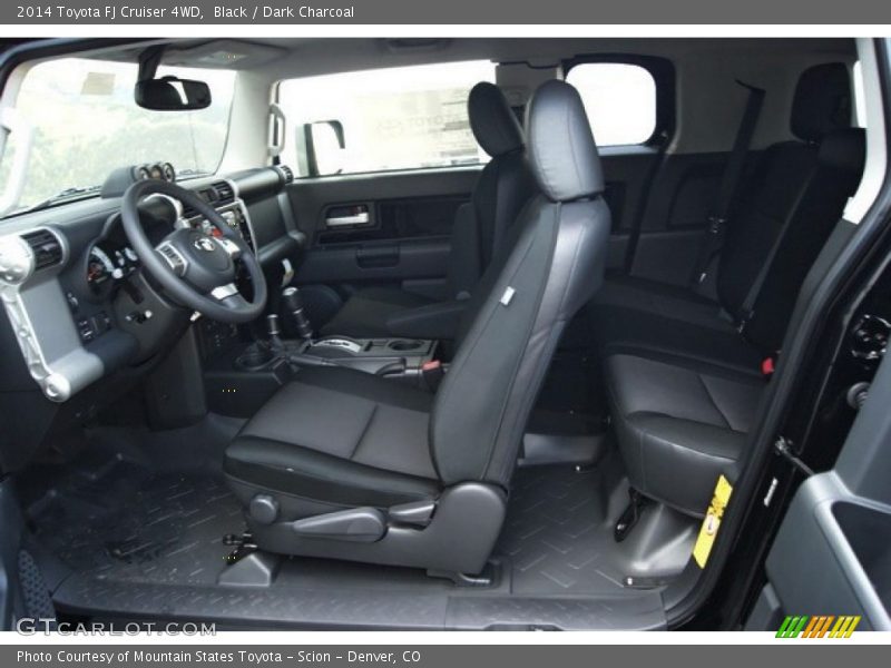 Black / Dark Charcoal 2014 Toyota FJ Cruiser 4WD