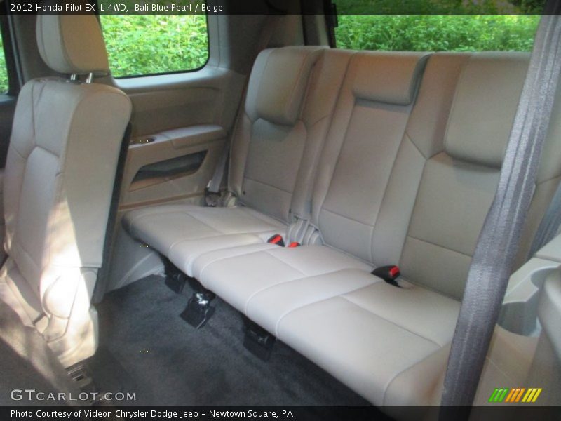 Bali Blue Pearl / Beige 2012 Honda Pilot EX-L 4WD
