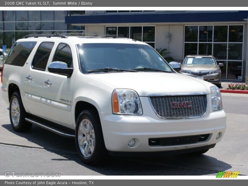 Summit White / Ebony 2008 GMC Yukon XL SLT