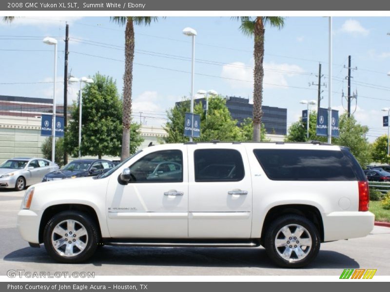 Summit White / Ebony 2008 GMC Yukon XL SLT