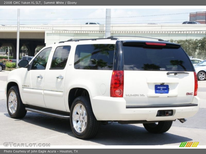 Summit White / Ebony 2008 GMC Yukon XL SLT