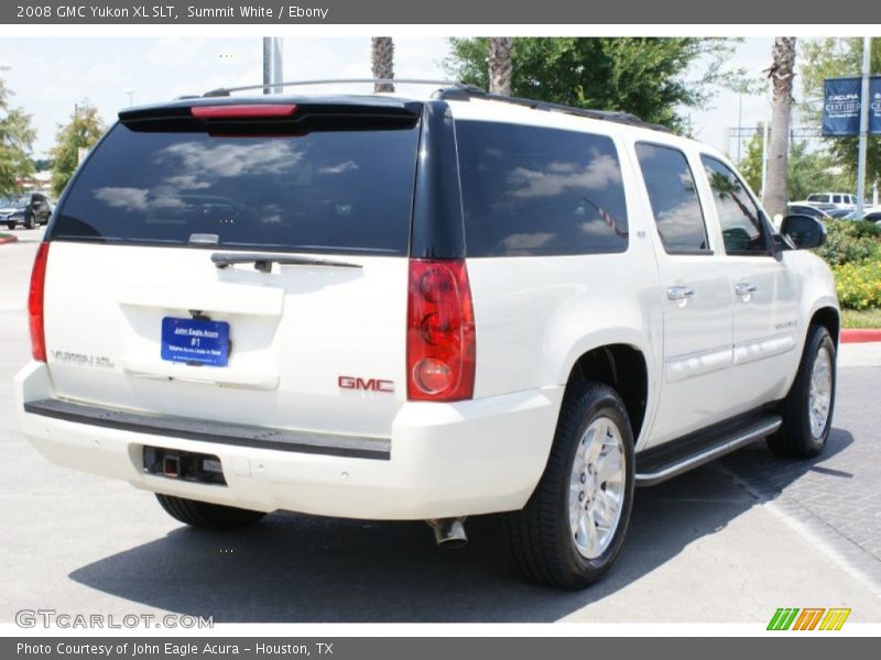 Summit White / Ebony 2008 GMC Yukon XL SLT