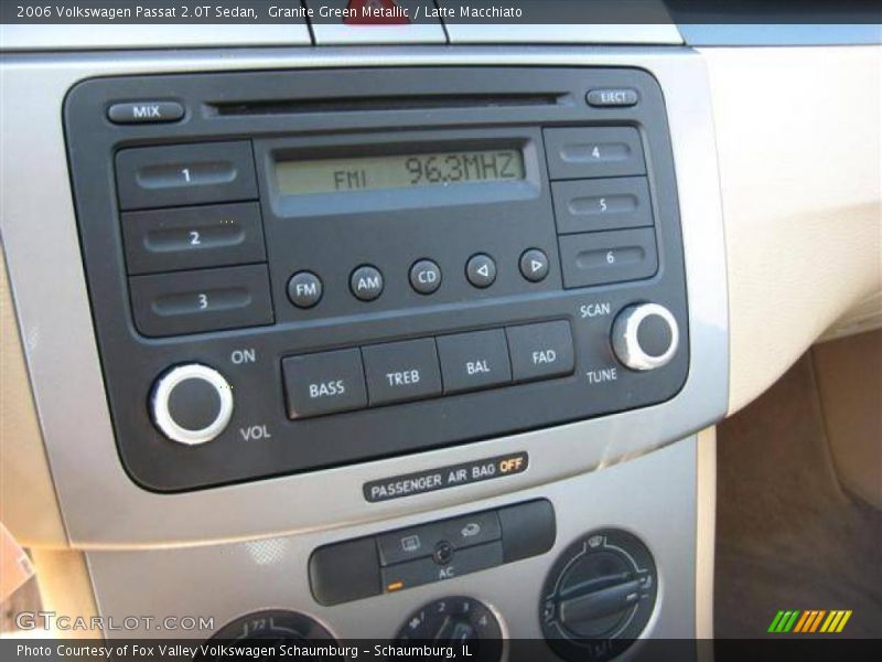 Granite Green Metallic / Latte Macchiato 2006 Volkswagen Passat 2.0T Sedan