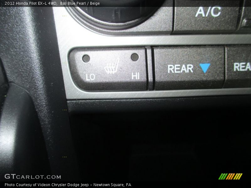 Bali Blue Pearl / Beige 2012 Honda Pilot EX-L 4WD