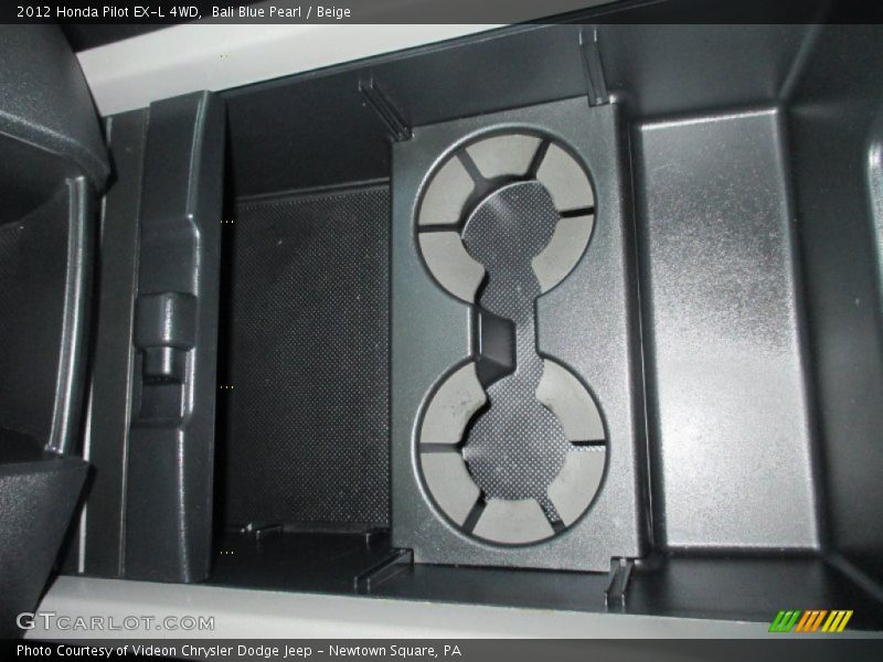 Bali Blue Pearl / Beige 2012 Honda Pilot EX-L 4WD