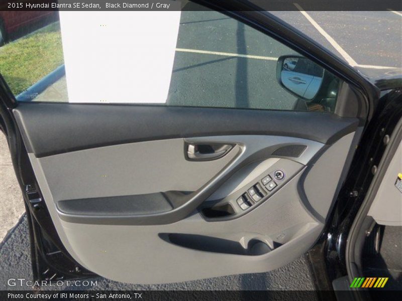 Black Diamond / Gray 2015 Hyundai Elantra SE Sedan