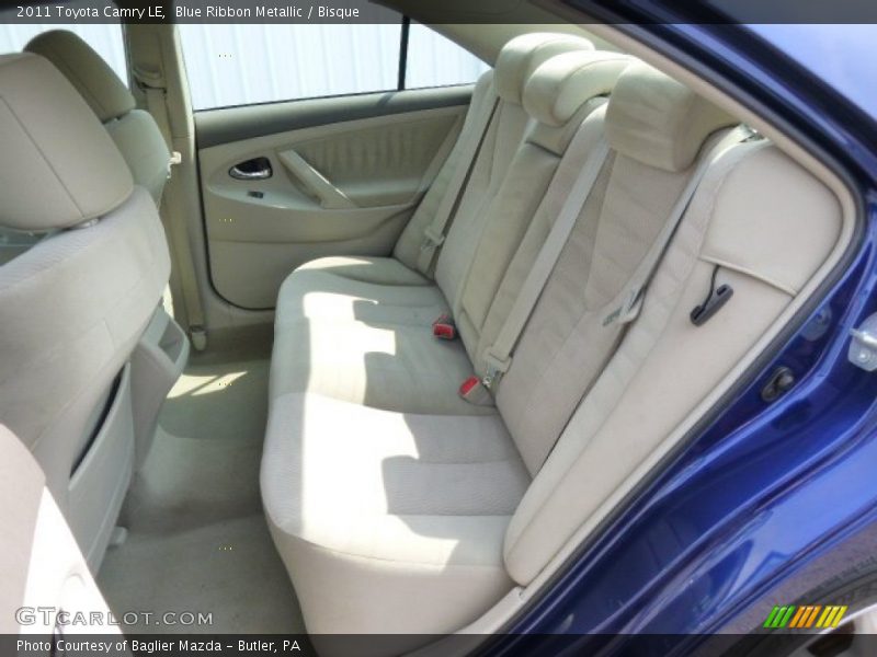 Blue Ribbon Metallic / Bisque 2011 Toyota Camry LE