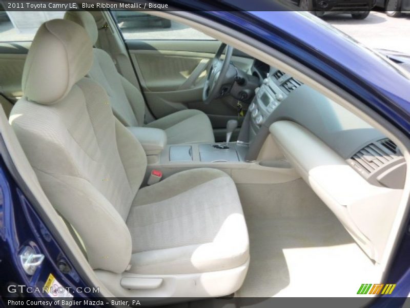 Blue Ribbon Metallic / Bisque 2011 Toyota Camry LE