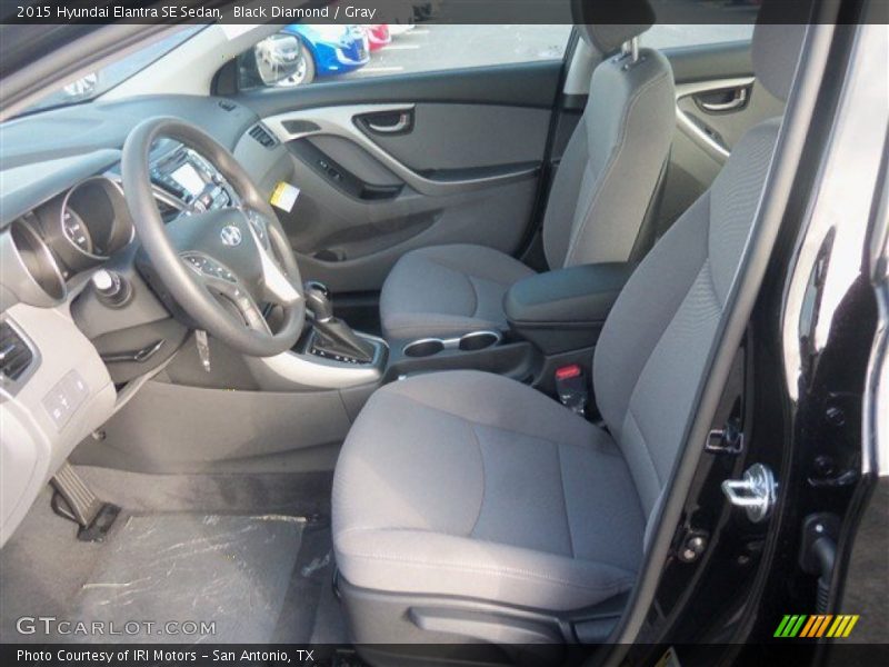 Black Diamond / Gray 2015 Hyundai Elantra SE Sedan