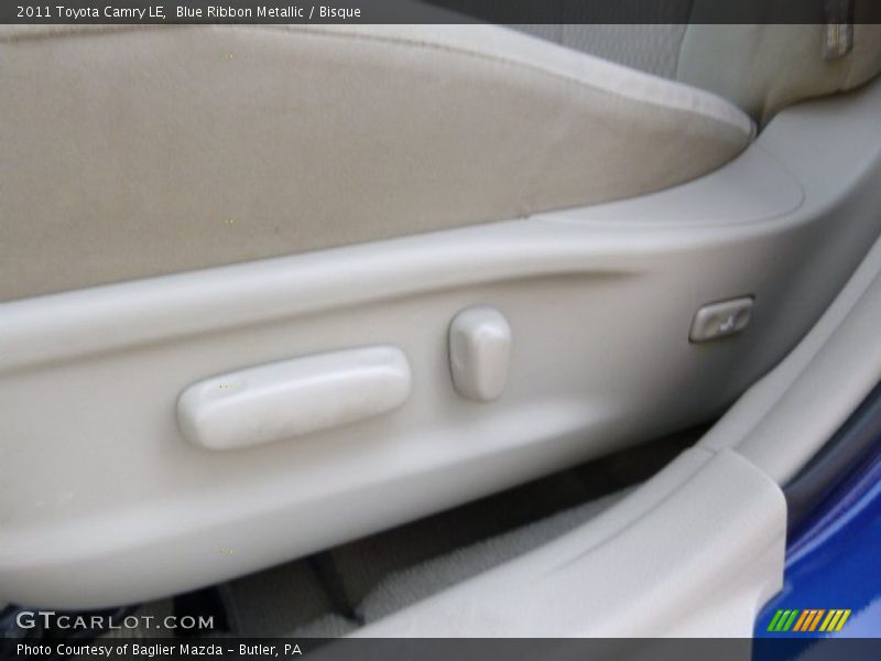 Blue Ribbon Metallic / Bisque 2011 Toyota Camry LE
