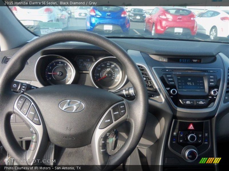 Black Diamond / Gray 2015 Hyundai Elantra SE Sedan