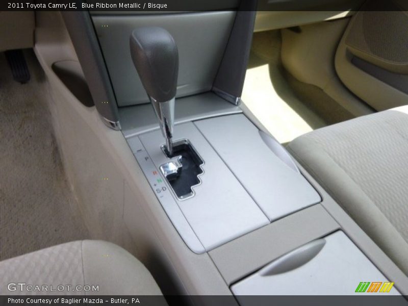 Blue Ribbon Metallic / Bisque 2011 Toyota Camry LE