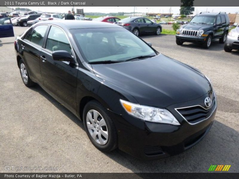 Black / Dark Charcoal 2011 Toyota Camry LE