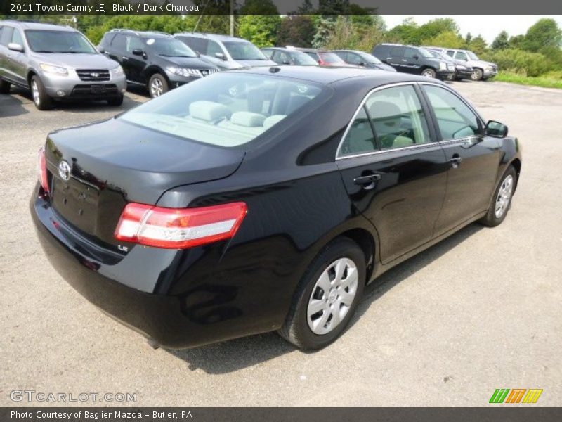 Black / Dark Charcoal 2011 Toyota Camry LE