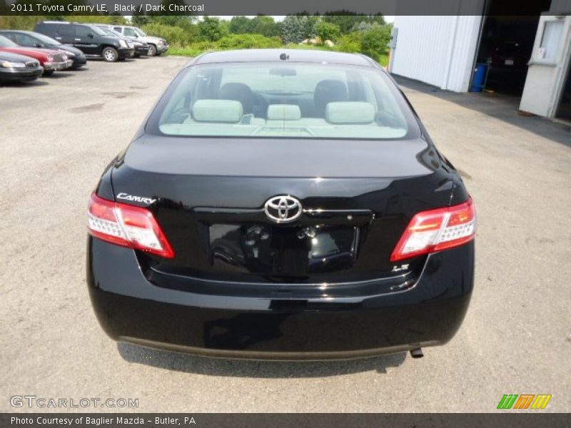 Black / Dark Charcoal 2011 Toyota Camry LE