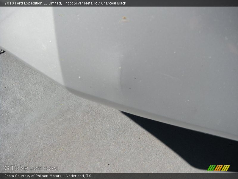 Ingot Silver Metallic / Charcoal Black 2010 Ford Expedition EL Limited