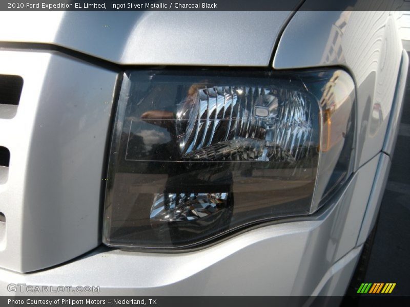 Ingot Silver Metallic / Charcoal Black 2010 Ford Expedition EL Limited
