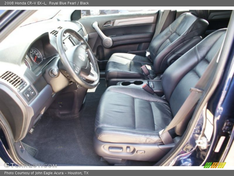 Royal Blue Pearl / Black 2008 Honda CR-V EX-L