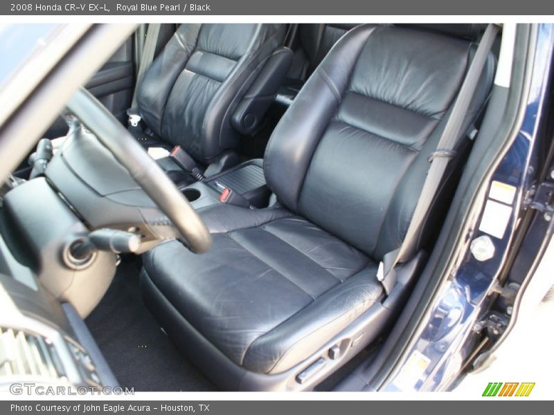 Royal Blue Pearl / Black 2008 Honda CR-V EX-L