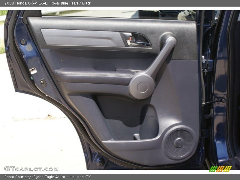 Royal Blue Pearl / Black 2008 Honda CR-V EX-L