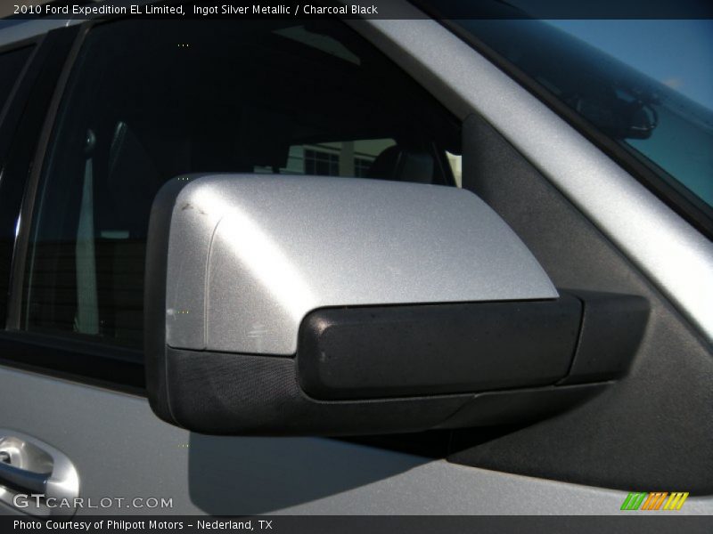 Ingot Silver Metallic / Charcoal Black 2010 Ford Expedition EL Limited