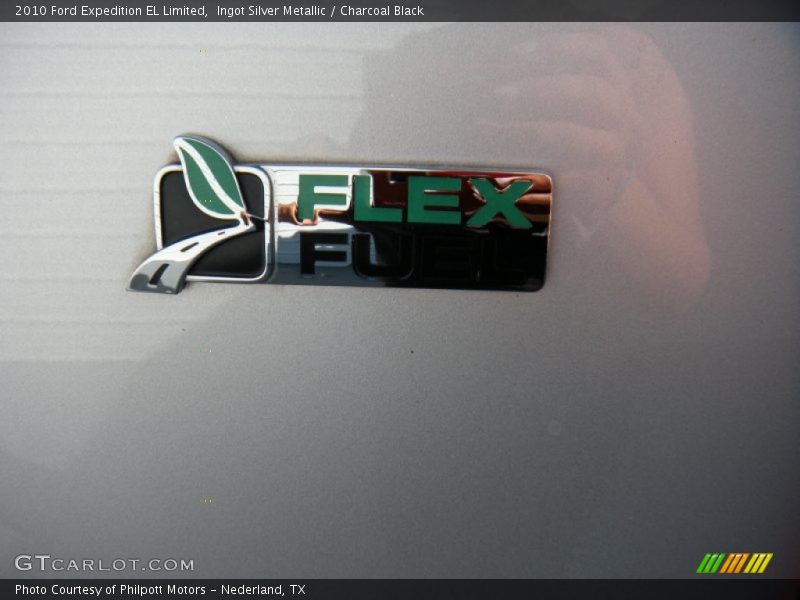 Ingot Silver Metallic / Charcoal Black 2010 Ford Expedition EL Limited