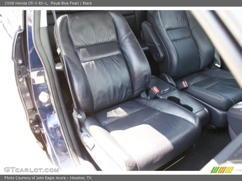 Royal Blue Pearl / Black 2008 Honda CR-V EX-L