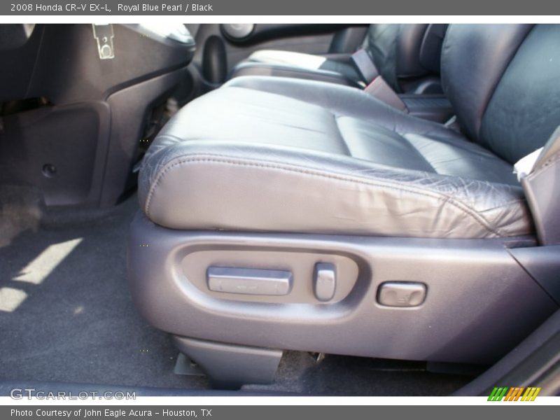 Royal Blue Pearl / Black 2008 Honda CR-V EX-L