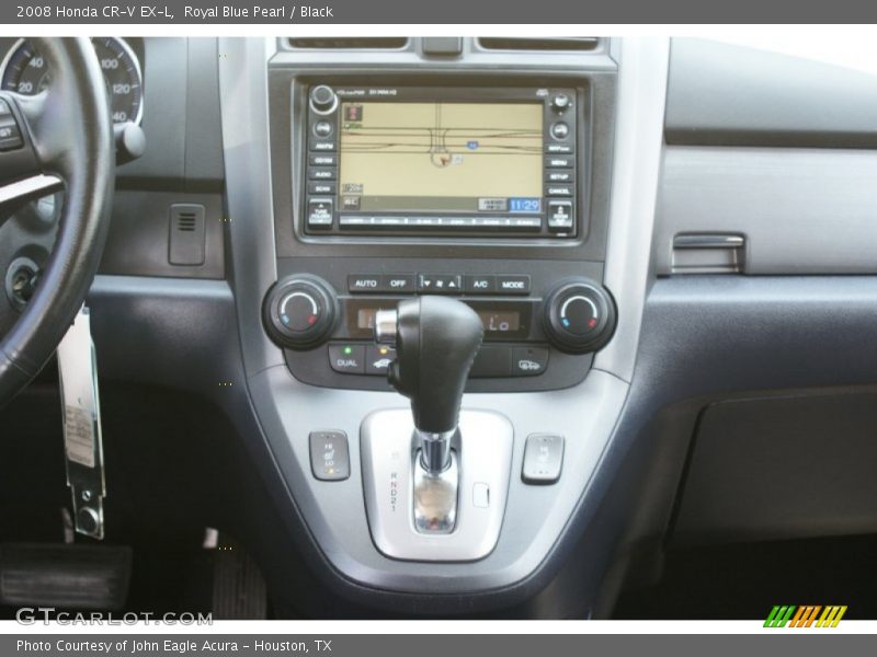 Royal Blue Pearl / Black 2008 Honda CR-V EX-L