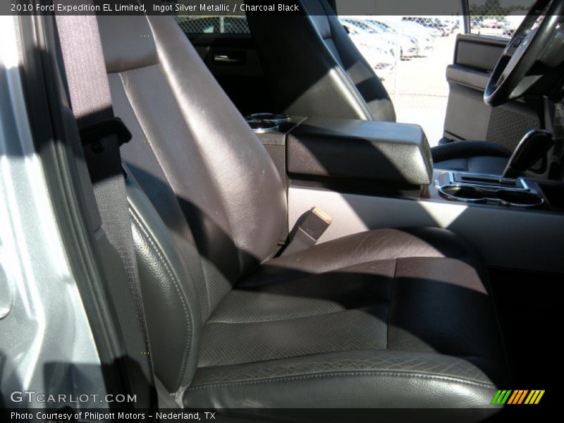 Ingot Silver Metallic / Charcoal Black 2010 Ford Expedition EL Limited