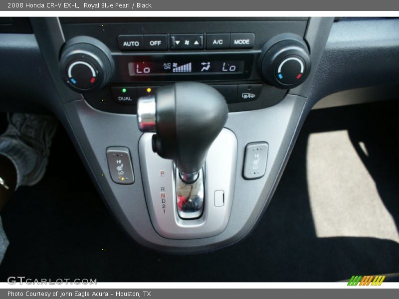 Royal Blue Pearl / Black 2008 Honda CR-V EX-L