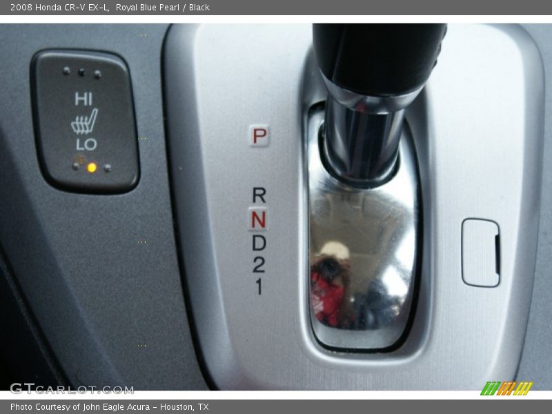 Royal Blue Pearl / Black 2008 Honda CR-V EX-L