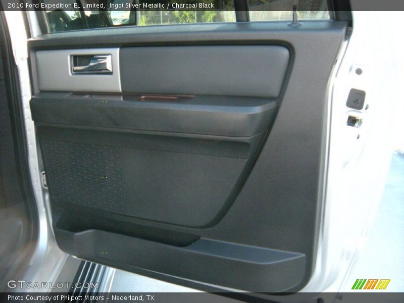 Ingot Silver Metallic / Charcoal Black 2010 Ford Expedition EL Limited