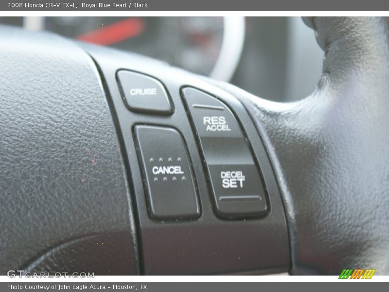 Royal Blue Pearl / Black 2008 Honda CR-V EX-L