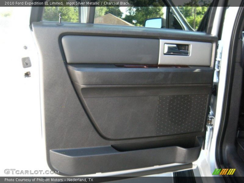 Ingot Silver Metallic / Charcoal Black 2010 Ford Expedition EL Limited