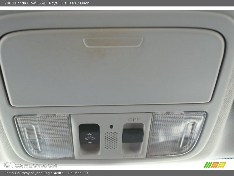 Royal Blue Pearl / Black 2008 Honda CR-V EX-L