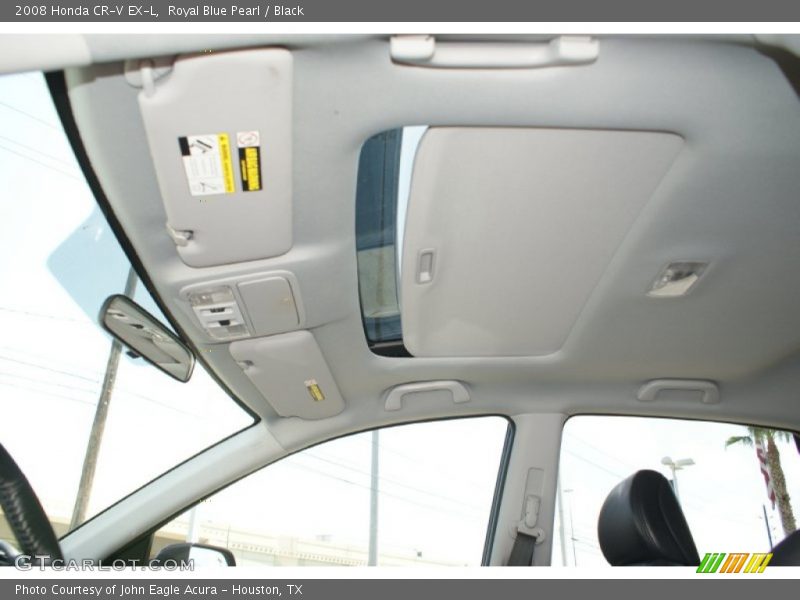 Royal Blue Pearl / Black 2008 Honda CR-V EX-L
