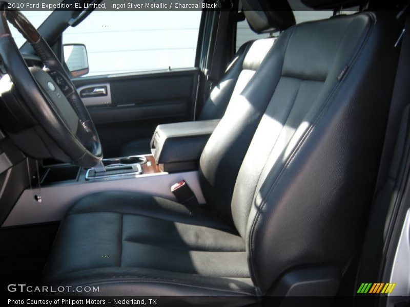 Ingot Silver Metallic / Charcoal Black 2010 Ford Expedition EL Limited