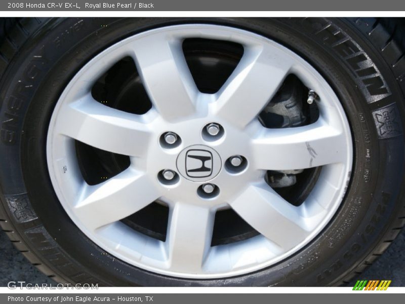 Royal Blue Pearl / Black 2008 Honda CR-V EX-L