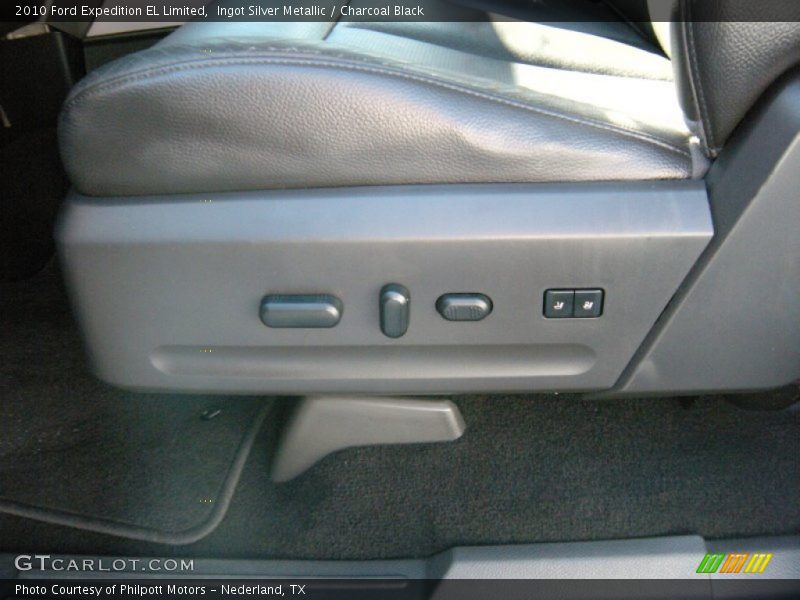 Ingot Silver Metallic / Charcoal Black 2010 Ford Expedition EL Limited
