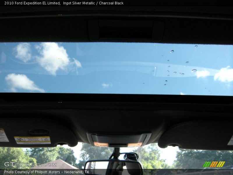 Ingot Silver Metallic / Charcoal Black 2010 Ford Expedition EL Limited