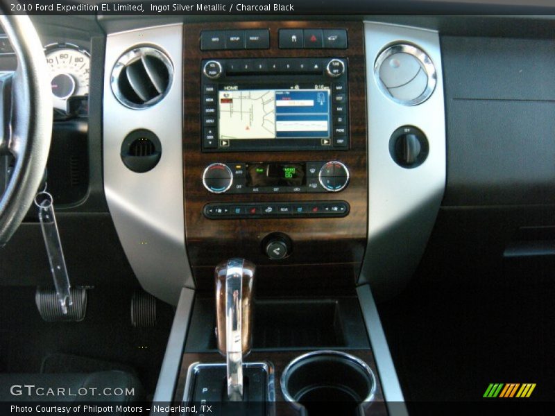 Ingot Silver Metallic / Charcoal Black 2010 Ford Expedition EL Limited