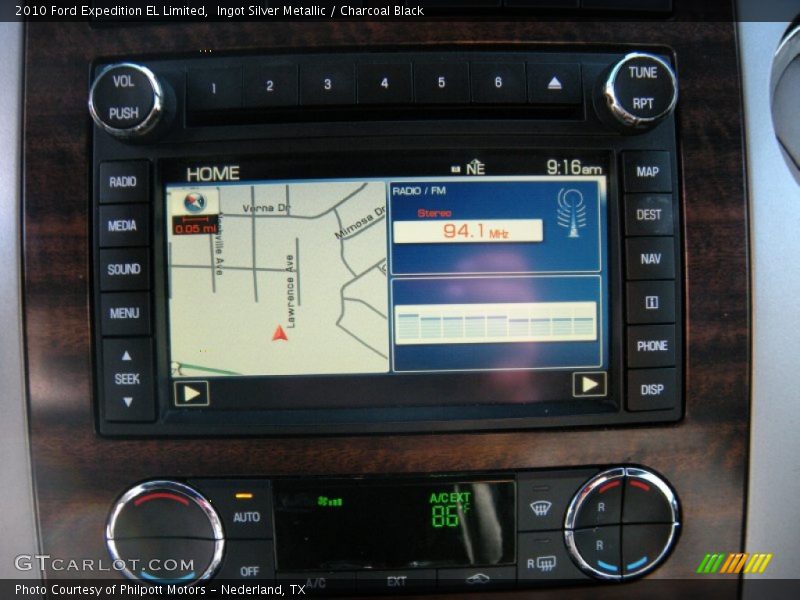 Ingot Silver Metallic / Charcoal Black 2010 Ford Expedition EL Limited